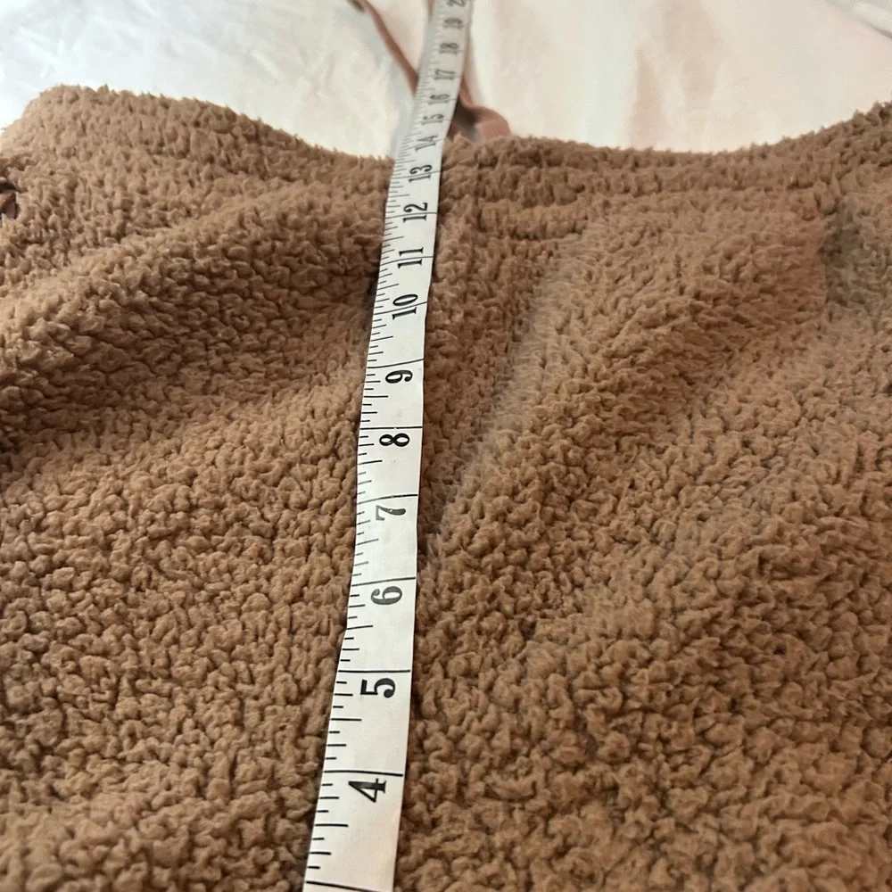 SKIMS Teddy Track Pants Desert‎ Brown M Long - Picture 13 of 15